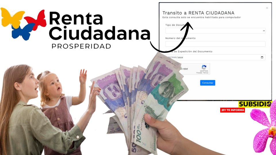 Consulte Con Su Cedula si es beneficiario Renta ciudadana- subsidio.com.co