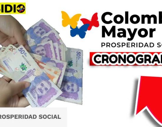 Cronograma colombia mayor subsidio.com.co