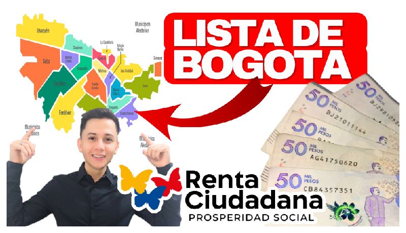 Consulta Listados de Beneficiarios Renta Ciudadana 2024 en Bogotá JEY TE INFORMA