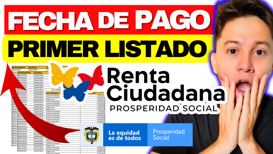 Prosperidad Social Anuncia la Fecha de Pago del Primer Listado de Renta Ciudadana 2024 JEY TE INFORMA