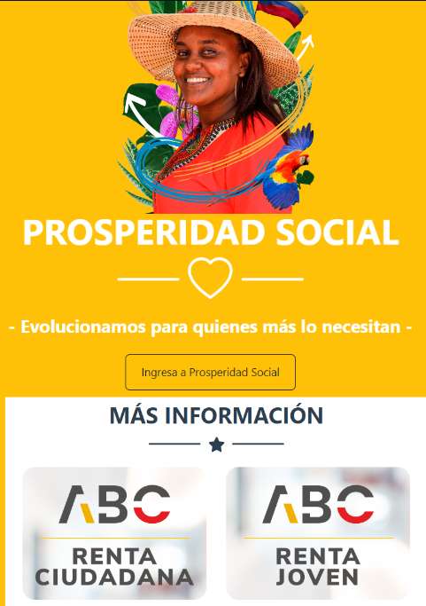 PAGINA PROSPERIDAD SOCIAL