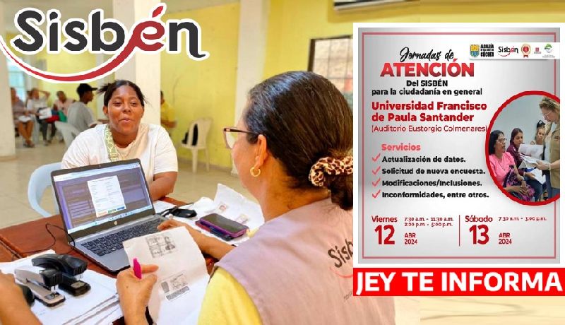 ¡Atención! Gran Jornada del Sisbén en Cúcuta: Conoce las Fechas Aquí JEY TE INFORMA
