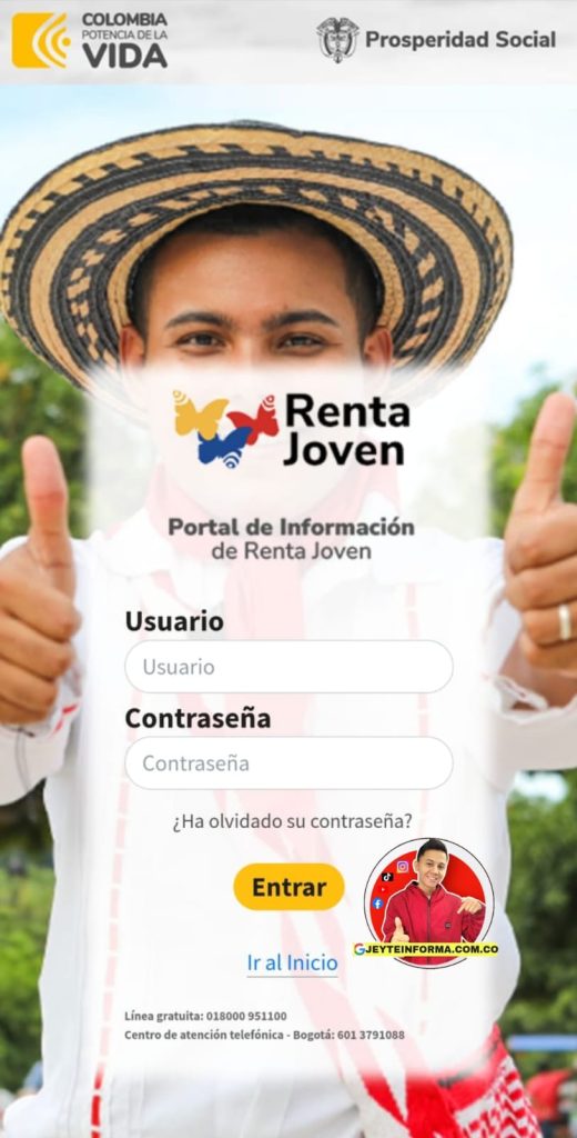 LINK DEL PORTAL RENTA JOVEN 2024 1