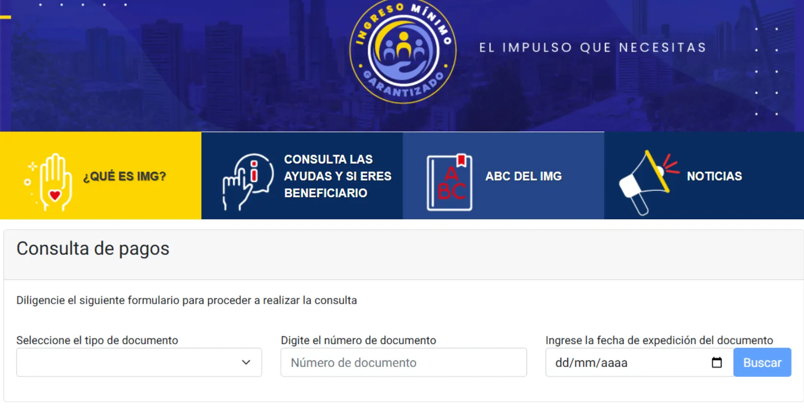 link de consulta ingreso minimo garantizado