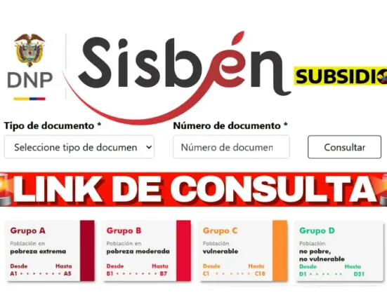 Consultar con Cédula el Puntaje del Sisbén