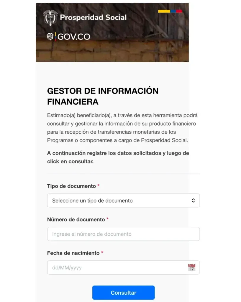 Gestor de Información Financiera (GIF)