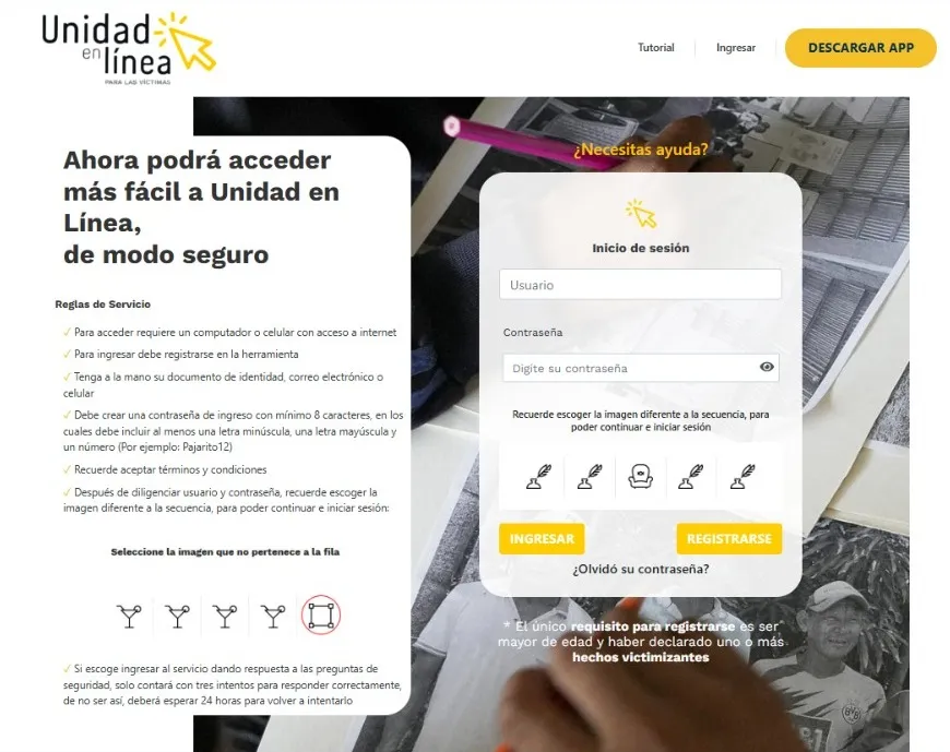 entrega de ayudas humanitarias