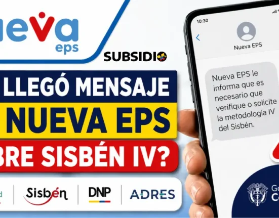 Le llegó un mensaje de Nueva EPS sobre Sisbén IV